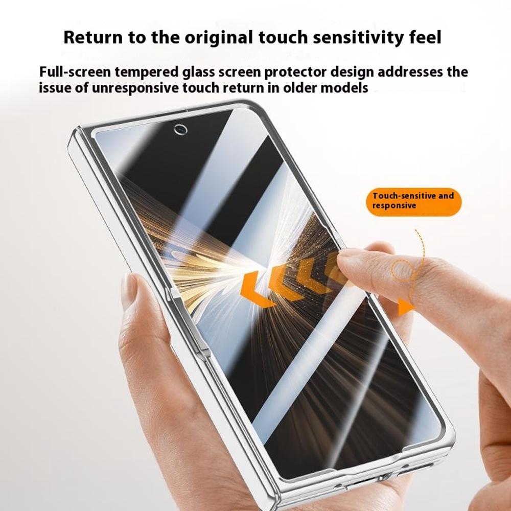 Чехол для Honor Magic V5 5G, совместимый с MagSafe, подставка, гальванизированный ПК чехол для телефона с защитной пленкой для экрана