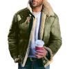 Men's Jacket Faux Fur Faux Fur All-in-One Top Thick Fur Jacket