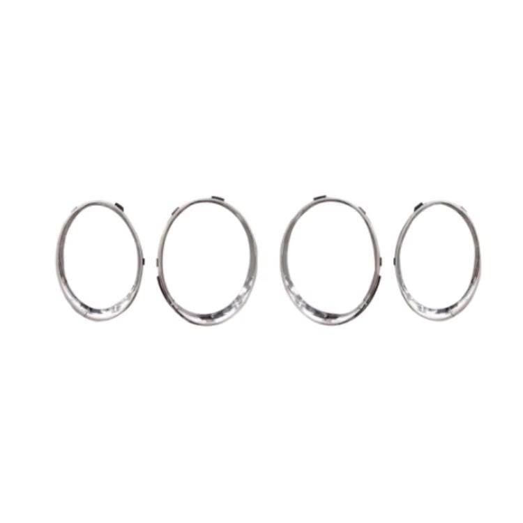 Wheel Hub Cap Trim Ring for Continental GT (2003-2017) and Flying Spur (2005-2019) - 3W0601165BE