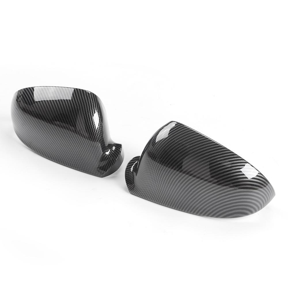 Rhyming Car Side Mirror Cover Rearview Mirror Caps Fit For VW Volkswagen Passat B6 R36 Golf 5 Jetta MK5 Car