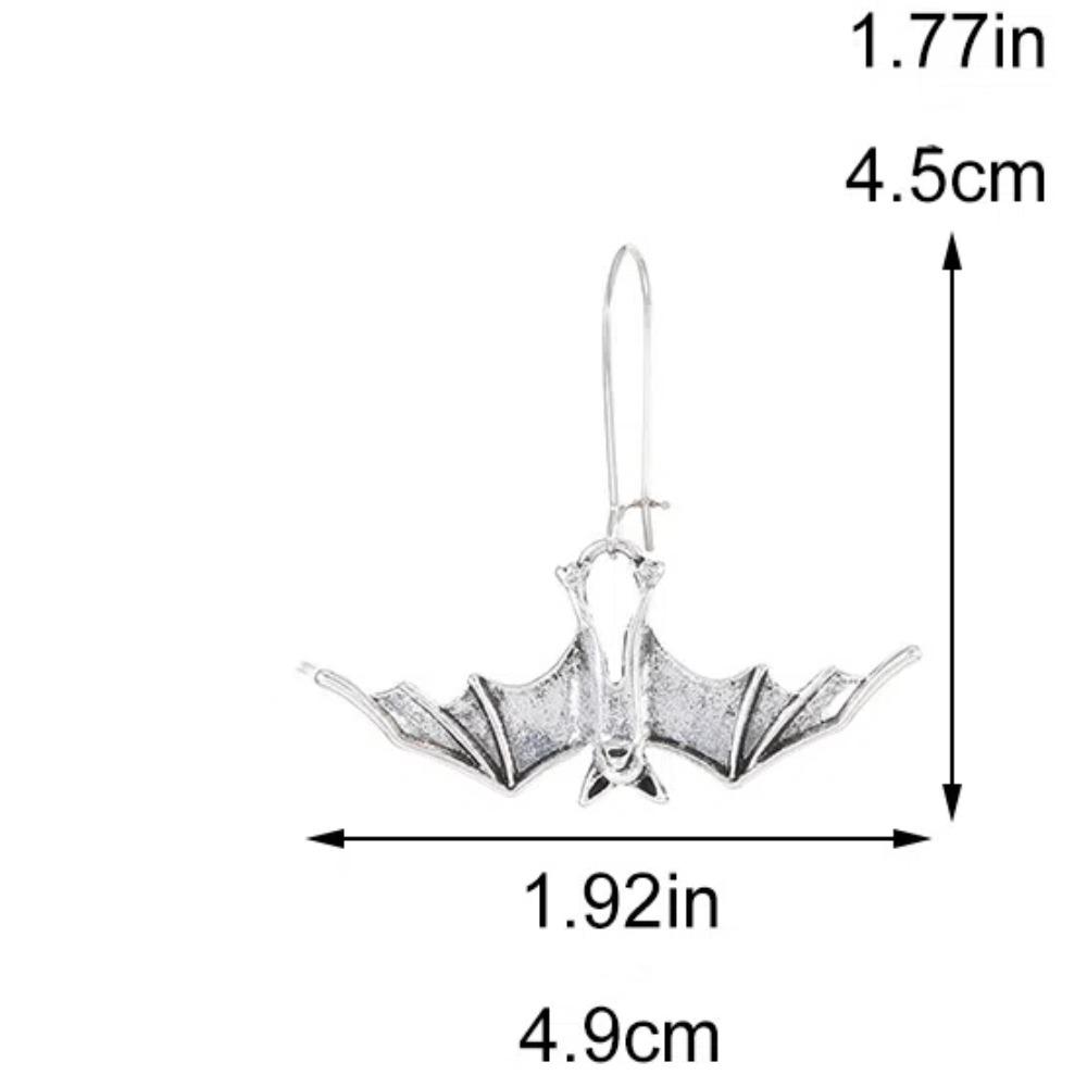 Ретро Серьги Летучие мыши DIY Украшения Подвеска Имитация Животного Готический Декор Серьги на Хэллоуин Вечеринка