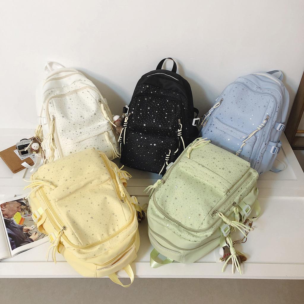 Schoolbag new schoolbag for girls, primary school students in grades 3 to 6, reduce the burden of spine protection, ultra-light and large-capacity