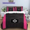 Hamburger SV Pattern Bedding Quilt Set  Home Decoration  Gift (1 * duvet cover + 2 * pillowcase  without core)