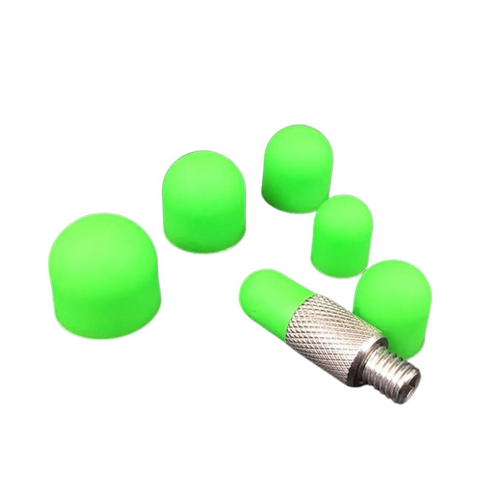 1Set Car Dent Repair Tool M8 Interface Head Replacement Dent Head Replacement Hook Top Hammer Flattening Pen Head