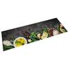 Washable Kitchen Rug Spice Print 60x180 Cm Velvet