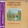 LP Record LOEWENGUTH QUARTET - Faure: String Quartet Op. 121 / Rou H5111 VOX Japan Obi Classical Used