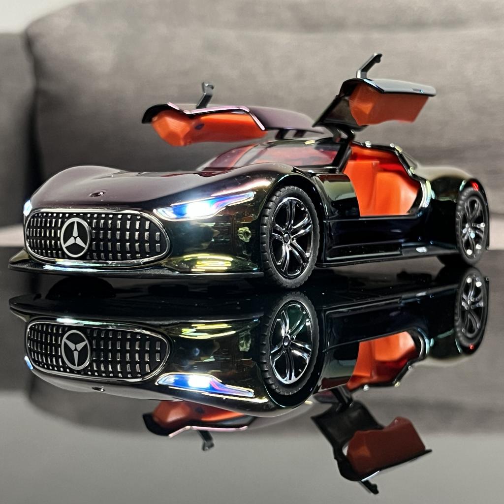 1:24 Бенц AMG Vision GT Суперкар Литой Металлический Модель Автомобиля Домашние Модные Игрушки Украшения Праздничные Подарки Для Парня Детей