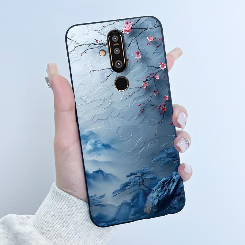 Милый Чехол Для Nokia 8.1 plus/NOKIA X71/Nokia 8/Nokia 8 Sirocco Печатный Корпус Защитная Крышка Мягкий Силикон Мультяшные Чехлы для Телефона
