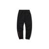 Li Ning SS20 Fashion Week Runway Series Straight Leg Knitted Casual Sports Pants Men Bottoms Standard-Black AKLP285-1