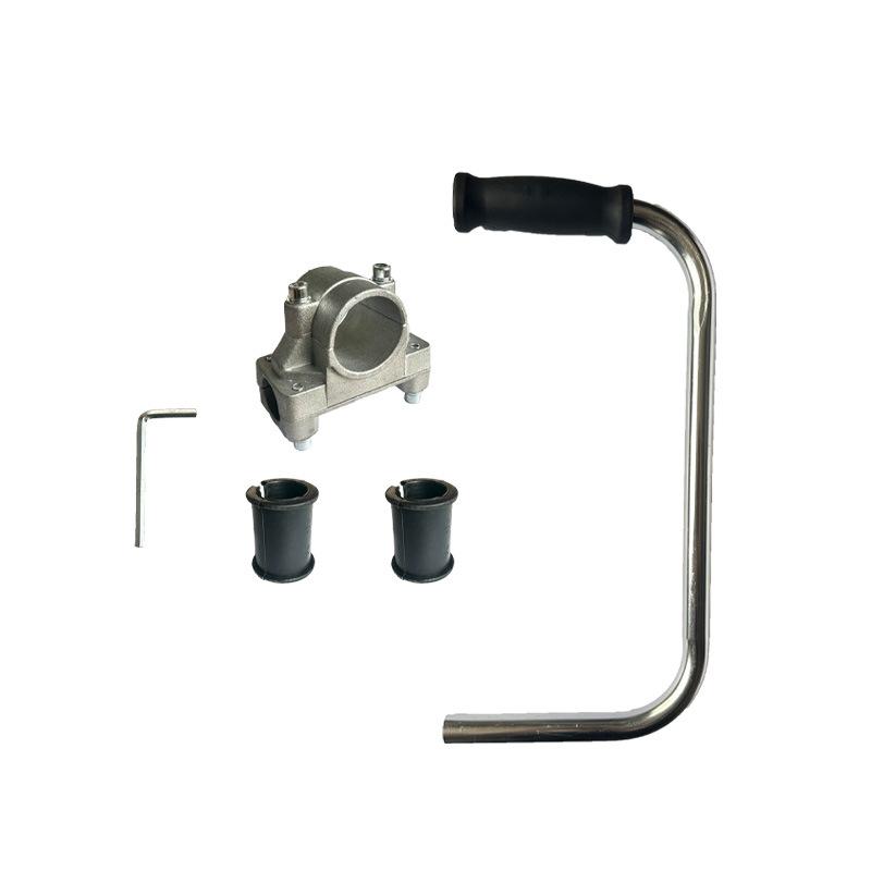Lithium Battery Lawn Mower Aluminum Tube Handle Gardening Tools Auxiliary Handle Trimmer Grip