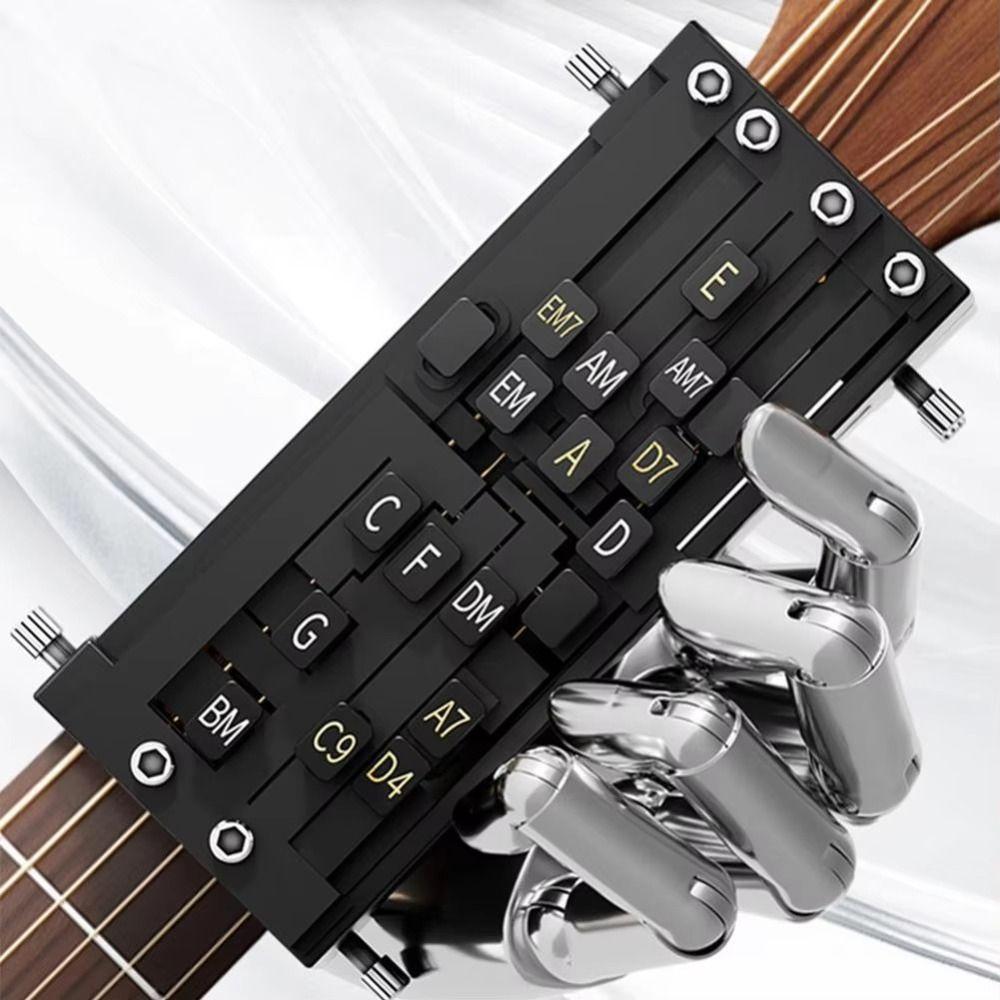 Практический инструмент Система обучения аккордам Помощь для начинающих гитаристов Аккорды Подарок Тренажер аккордов для гитары