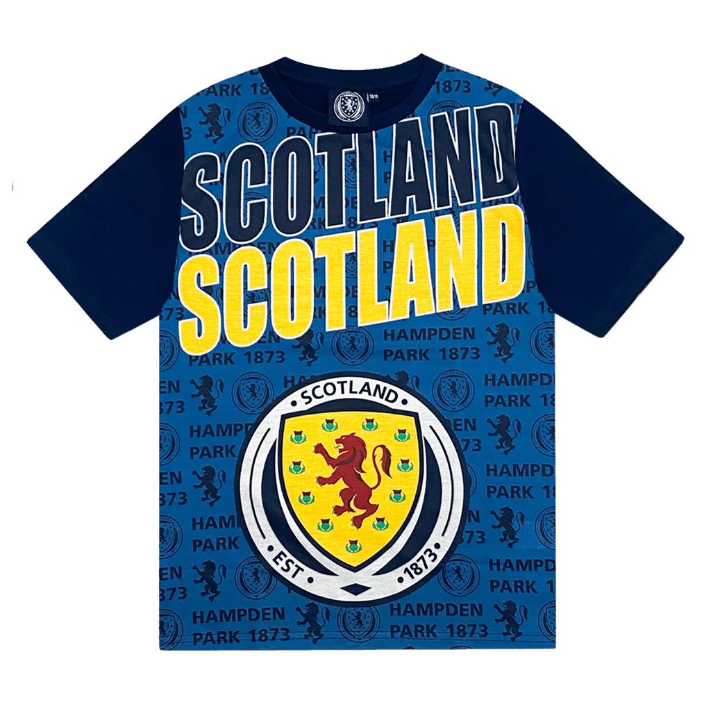 Scotland FA Boys McGinn 7 Short Pyjama Set