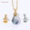 18K Gold Plated Brass Pendant Pinch Bail For Jewelry Making,With Zircon Bail Holder For Pendant,DIY Necklace Accessories