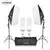 Andoer Photography Studio Cube Umbrella Softbox Light Lighting Tent Kit Photo Video Equipment 2 *