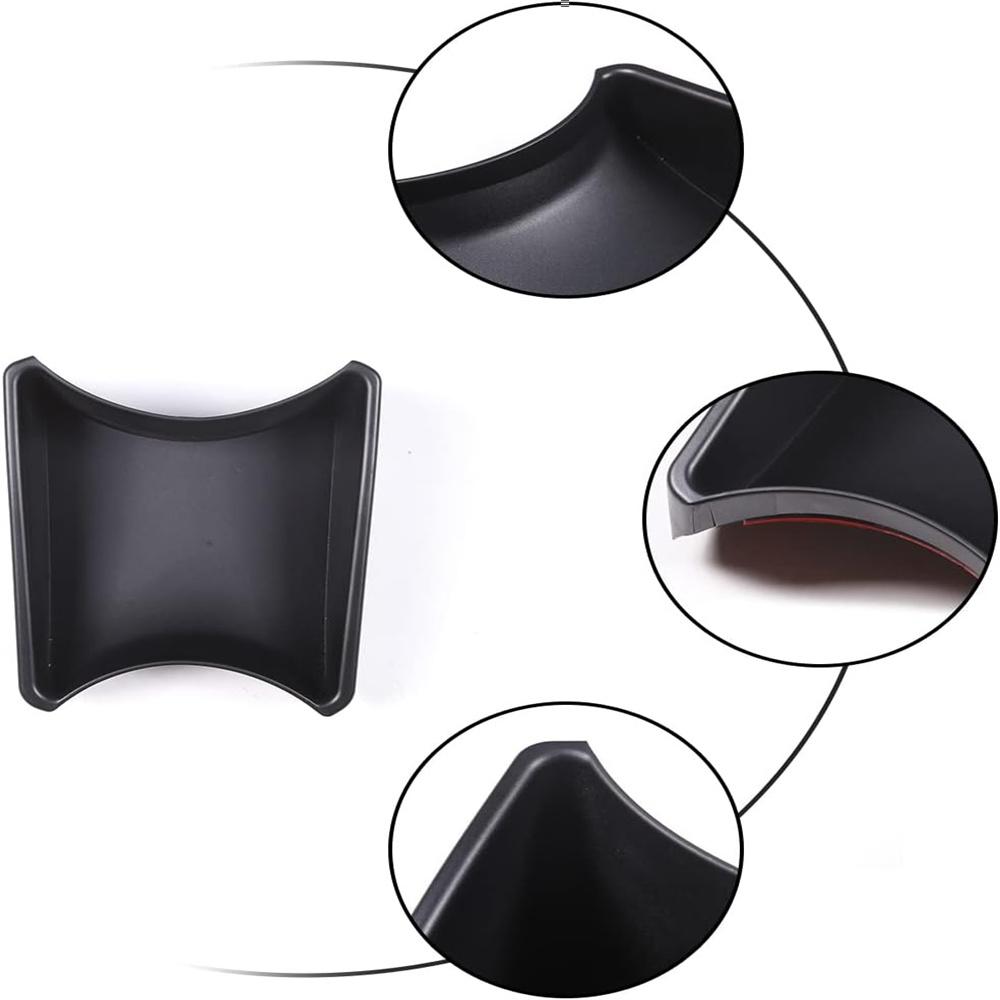 1x Аксессуары для интерьера автомобиля Ручной тормоз Передний ящик для хранения ABS Для Fiat 500 2011-15