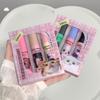 Cute Cat Milk Cake Lip Cream Matte Matte Surface Is Not Easy To Stain the Cup Lip Glaze Set Lip Mud Moisturizing