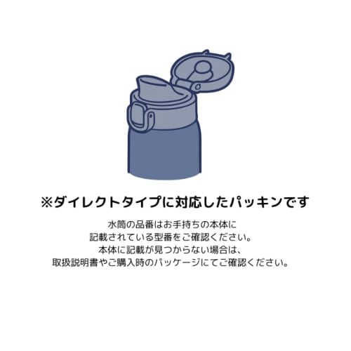 Stainless Steel Bottle SP-JA 06/08/10, SP-JB 06/08/10 Gasket Set (Spout Gasket, Cap Gasket) Water Bottle Replacement Parts