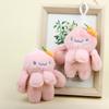 Милый плюшевый брелок с кроликом, кукла, игрушки, сумка, кулон, студенческий школьный рюкзак, кулон, автомобильный брелок, подвеска, детские подарки, аксессуары