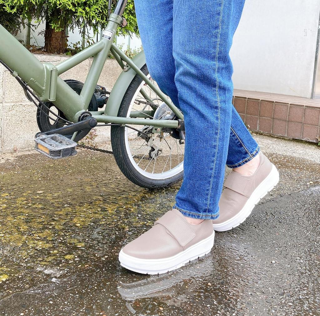 Кроссовки из водоотталкивающей кожи на липучке VN81486H Черные см [Просмотр] Женские 22.0