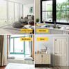 Slim Vibration Door Window Alarm Ultra-Thin Sensor Anti-Theft Burglar Loud Sound for Home Hotel Travel Rental House Security