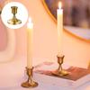 Винтажные и Элегантные Алюминиевые Настольные Подсвечники, Подходящие Для Декораций на День Святого Валентина и Свадьбу