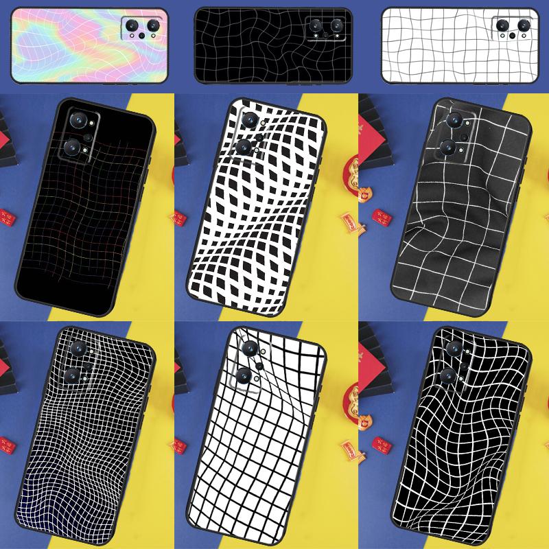 Волнистая сетка для чехла Realme GT 7 Pro GT 6 5 6T 10 11 12 13 14 Pro Plus C61 C53 C51 C21Y C25S C75 C55 C67