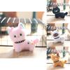 Cute Kitten Plush Keychain Stuffed Animal Backpack Accessory Soft Pp Cotton Doll