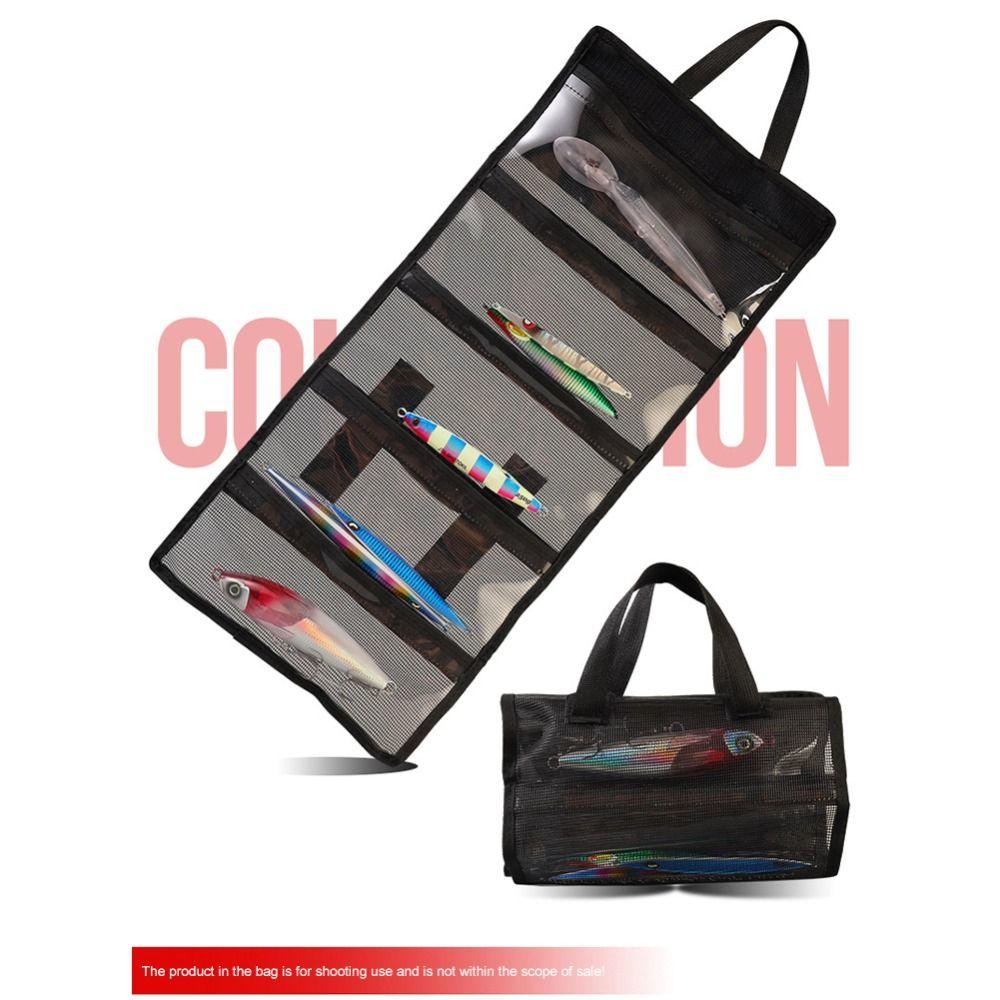 Large Capacity Fishing Lure Bag Breathable Lure Storage Bag Fishing Tackle Case Gear Tools