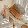 Ins шикарная летняя натуральная соленая трава, ручное плетение, праздничная пляжная шляпа для мужчин и женщин, шляпа-федора для отдыха, шляпа Panamjazz