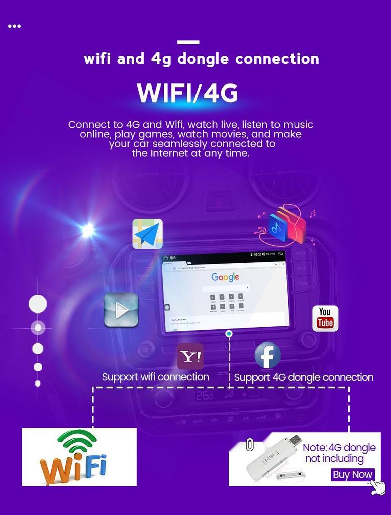 Система GPS-навигации и CarPlay для Toyota Corolla с камерой заднего вида и Bluetooth