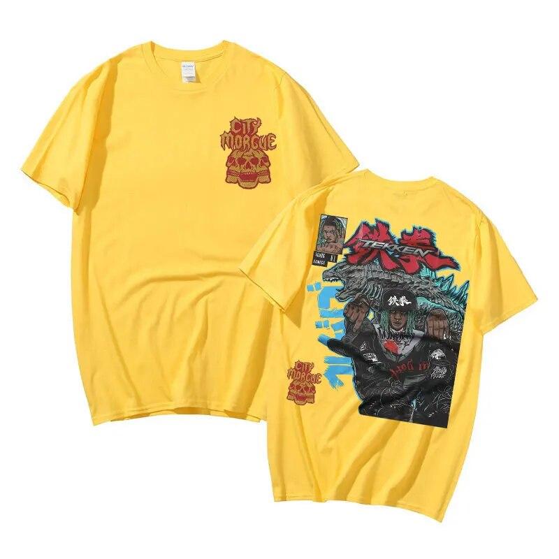 Премиум-рэппер City Morgue Zillakami футболка с графическим принтом мужские винтажные футболки высокого качества унисекс женские большие футболки в стиле хип-хоп