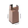 4Pcs Desk Leg Riser Heavy Duty Raiser Table Risers Heightening Foot Pad Bed Sofa Chair Table Feet Wear Resistant Anti Slip Mat