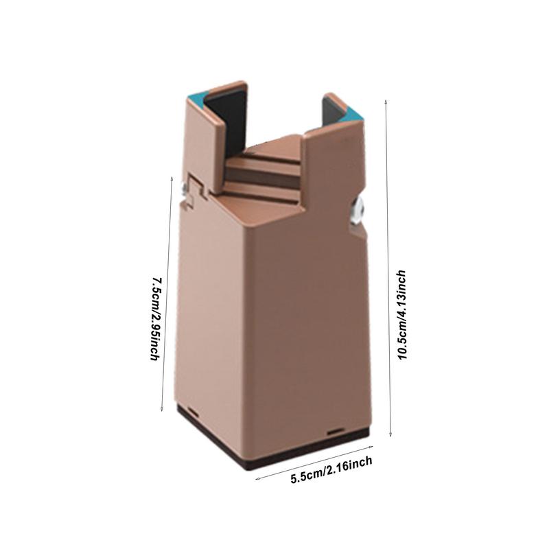 4Pcs Desk Leg Riser Heavy Duty Raiser Table Risers Heightening Foot Pad Bed Sofa Chair Table Feet Wear Resistant Anti Slip Mat