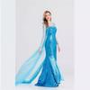 Halloween Frozen Princess Elsa Stage Costume Adult Sequin Dress