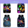 Design Cartoon Game School Bag Lightweight Backpack For Young Students