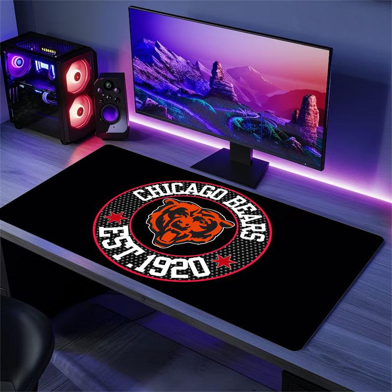 Bears Mouse Pad, Large Gaming Desk Mat, Non-slip XXL Mousepad for Laptop & Tablet, Mini PC Playmat with Stitched Edges