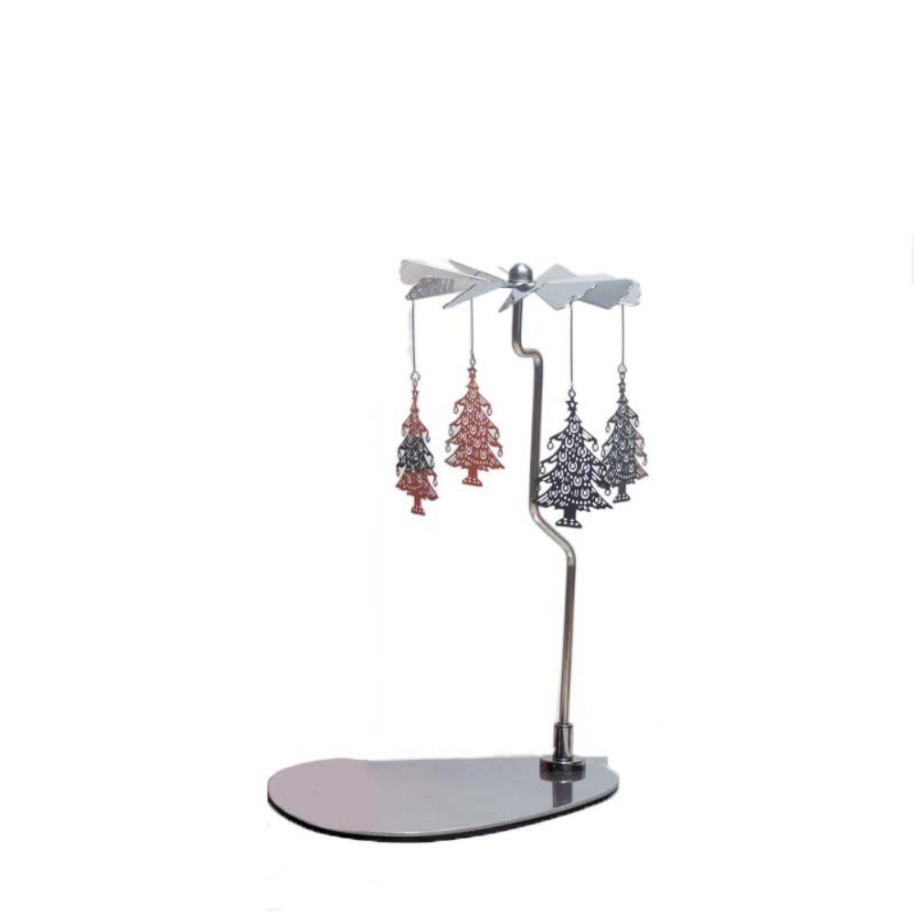 С вращающейся подставкой-подсвечником из нержавеющей стали, подсвечник для чайной свечи, романтический вращающийся подсвечник, подарок