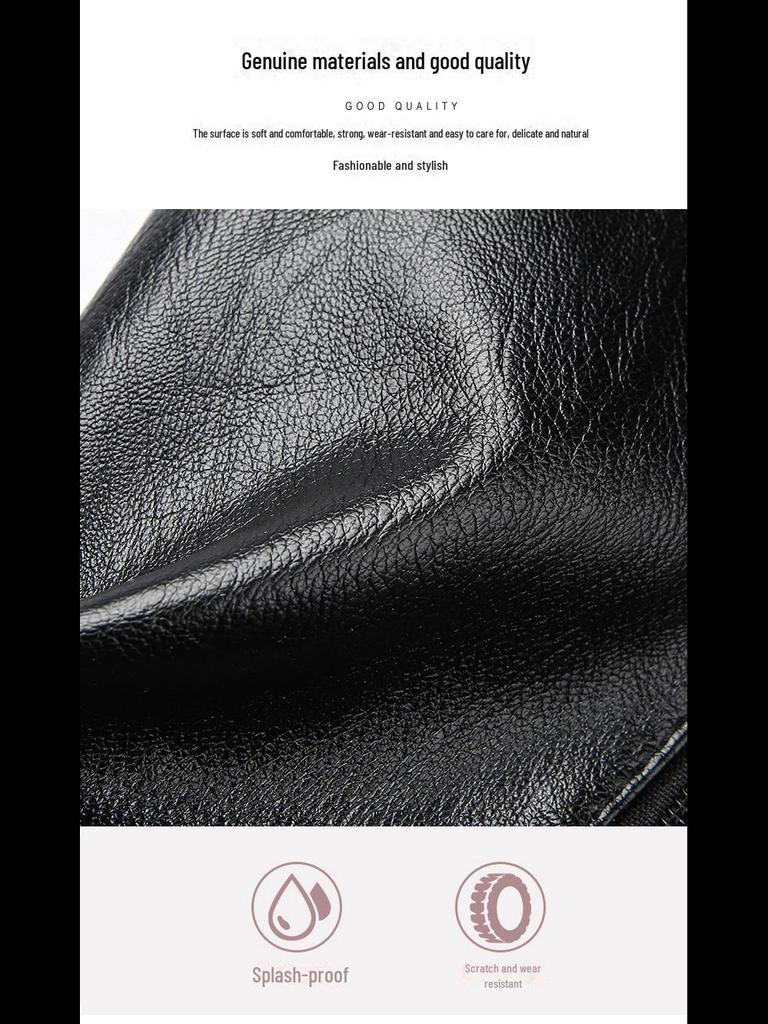 Женская мягкая кожаная многослойная сумка-мессенджер с несколькими отделениями