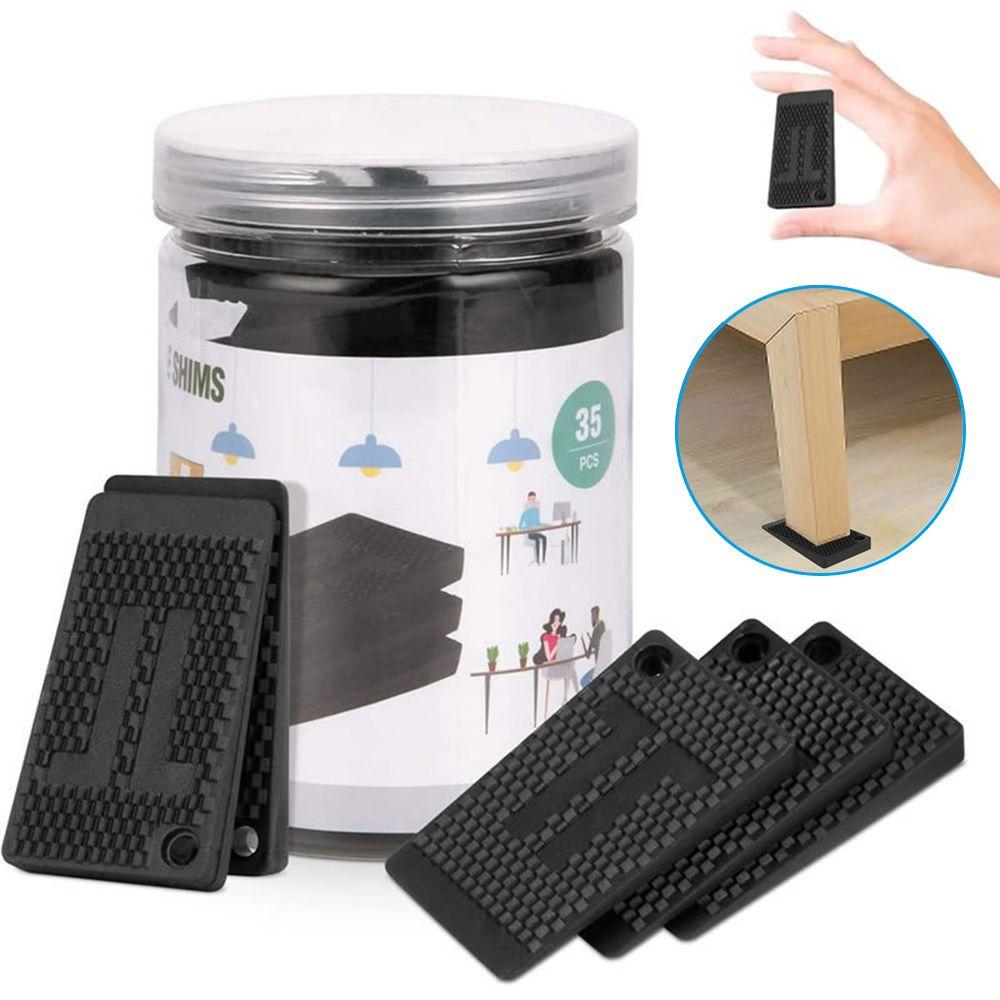 10/20/35PCS Household Refrigerator Sofa Stand Furniture Pads Stopper Washer Stabilizer Table Shims