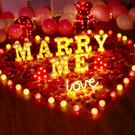 Светодиодная буква, дизайн переключателя, водонепроницаемый пластик, буква алфавита, ночник, лампа для вечеринки, клуба, бара