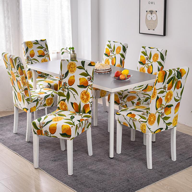 Чехол на стул для столовой, эластичный чехол на стул для столовой, чехол на сиденье Parsons, эластичный чехол на стул для столовой, кухни, 1/2/4/6 шт.