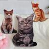 3D Tiger Pattern Cat Doll Pillow - Creative Birthday Gift