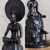 National Treasure Reproduction Maitreya Bodhisattva Statue Temple 31cm Lacquer Finished Wax Buddhist Junji Gun Original Statue Figure Takaoka