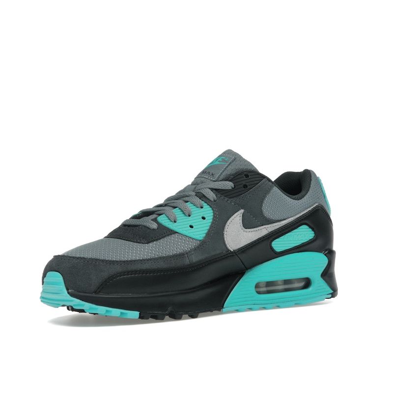 Nike Air Max 90 Cool Grey Dusty Cactus Мужские Кроссовки Черный Волчий Серый Антрацит DM0029-013