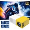 YG300 MINI Projector Portable Home Theater Smart TV Laser Beamer 3D Cinema LED Videoprojector for 4k 1080P Movie Via HD Port