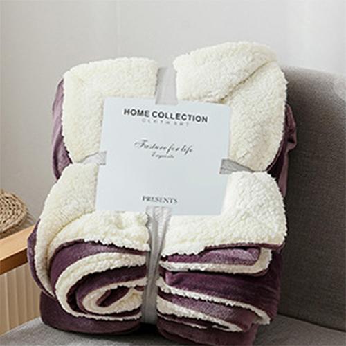 Шерстяные кашемировые одеяла для кроватей, диванов, зимних утепленных покрывал, мягких покрывал из овечьего бархата, флисовых переносных одеял, простыней