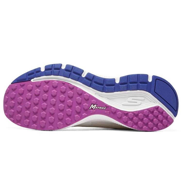 (WMNS) Женские кроссовки Skechers Go Run Consistent 'White Purple' 128277-WPR