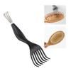 1Pcs Comb Hair Brush Plastic Handle Cleaning Brush Double Head Claw Cleaner Hair Removal Embedded Beauty Cleaning Accessories
