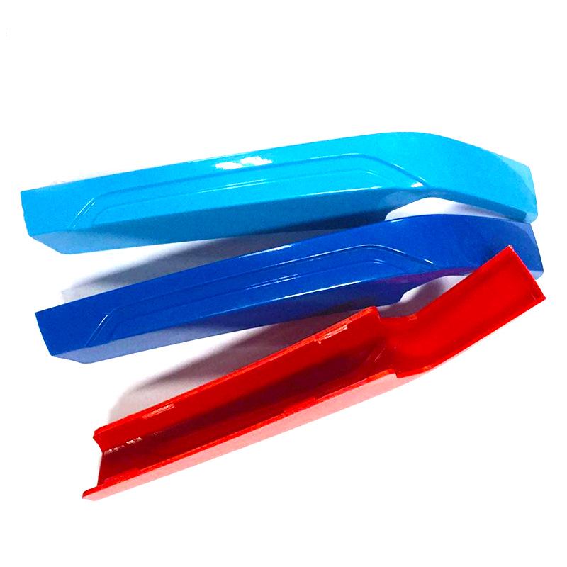 Трехцветные декоративные полосы для решетки радиатора BMW: Подходит для 19-22 Новой 3 серии и серии G20