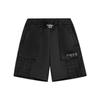SS22 Китайская серия Свободные повседневные шорты со светоотражающими деталями Мужские брюки Черные AKSS083-1